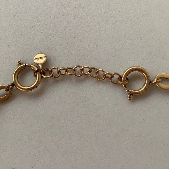 Stella & Dot green & gold necklace - Picture 4 of 6